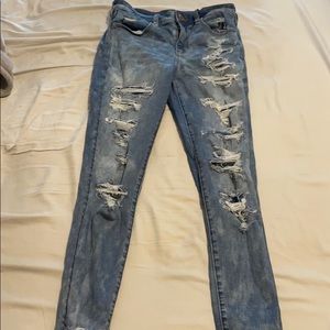 American Eagle distressed jeans